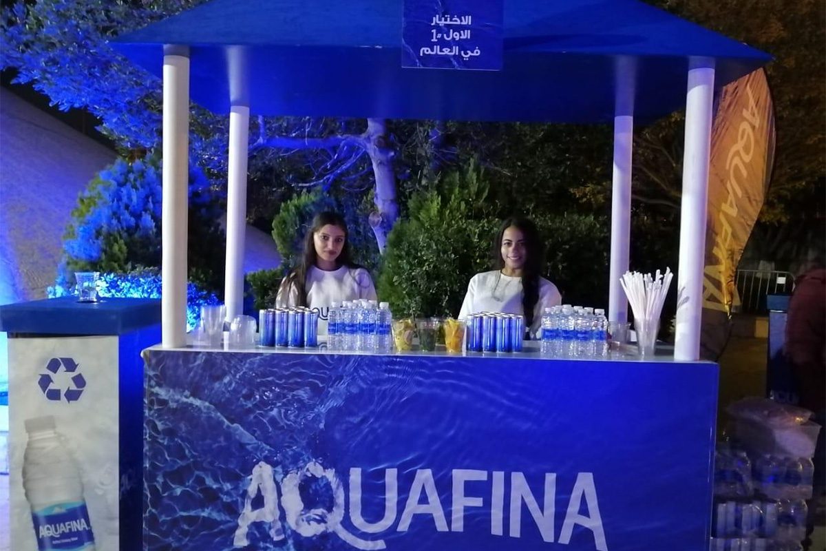 Aquafina brand activation